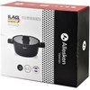 Mondex Since 1986 Mondex Indukcinis puodas 28cm 6,7L su nepridegančiu dangteliu virtuvei