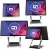 Monitorius Diebold Nixdorf D1156, 39.6 cm (15,6), Projected Capacitive, Full HD, USB, USB-C, sidabrinis
