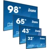 Monitorius iiyama ProLite LH5041UHS-B2AG, 24/7, 4K, USB, RS232, Ethernet, kit (RS232), juodas
