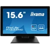 Monitorius iiyama ProLite T16XX, 39.6 cm (15,6), Projected Capacitive, 10 TP, Full HD, USB, kit (USB), juodas