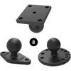 RAM Mounts Base Plate Round