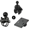 RAM Mounts Round Double Ball Base