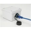 Delock kabelio jungtis RJ45 lizdas RJ45 lizdas Cat.6A su sandarinimo dangteliu