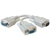 Delock Adapteris Seriell Sub-D9 Stecker > 2 x Buchse 17cm