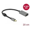 Adapteris AV Delock DeLOCK Mini DP 1.4> HDMI Adapteris 4K 60Hz - 66570