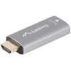 Lanberg Adapteris HDMI(M) - DisplayPort(F) 4K sidabrinė