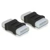 ADAPTER MOLEX 4PIN M/M DELOCK