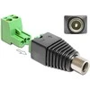 ADAPTERIO TERMINALO BLOKAS 2 PIN->DC 2,1X5,5MM(M) DELOCK