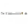 USB adapteris Delock DELOCK USB2.0 / A adapteris St > Seriell RS232 RJ45 St 1.0m žaidimas