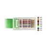 DELOCK Adapteris USB 2.0 Type-A prie Serial RS-232 RJ45 male / 62960