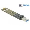 Delock keitiklis, skirtas M.2 NVMe PCIe SSD su USB 3.1 Gen 2
