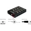 USB adapteris Delock USB - RS- 232 x8 Juodas (61860)
