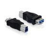 USB adapteris Delock USB adapteris - USB- B Juodas (65179)