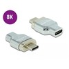 „Delock Thunderbolt™ 3“ / USB Type-C™ 8K 30 Hz magnetinis adapteris, vyriškas ir moteriškas