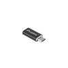 LANBERG AD-UC-UM-01 adapteris USB TYPE-C F -MICRO-B M 2.0 Juodas