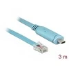 USB kabelis Delock USB-C - RJ-45 3 m mėlyna (63914)