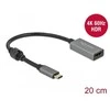 USB adapteris Delock USB- C - HDMI Pilkas (66571)