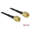 WLAN ADAPTERIS RP-SMA(M)->RP-SMA(M) NA KABLU 32CM DELOCK
