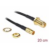 ADAPTER WLAN SMA(F)->MCX(F) NA KABLU 20CM DELOCK