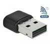 Nedis DELOCK USB WiFi adapteris AC 433 Mbps dviejų juostų 2,4/5GHz vidinės antenos su Bluetooth 4.2