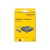 „Delock“ kortelių skaitytuvas USB Type-C™, skirtas XQD 2.0 atminties kortelėms