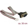 Delock CABLE LIZDAS DELOCK 1X COM (DB9) 30CM