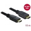 Delock Active HDMI laidas 4K 60 Hz 15 m