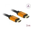 HDMI kabelis M/M V2.1 3M 8K 60HZ JUODA DELOCK