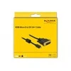 Delock Cable Micro HDMI D kištukas > DVI 24+1 kištukas 1 m