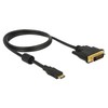 Delock Cable Mini HDMI C kištukas > DVI 24+1 kištukas 1 m