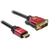 Delock High Speed HDMI laidas, HDMI A kištukas > DVI kištukas 2 m