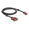 Delock High Speed HDMI kabelis, HDMI A kištukas > DVI kištukas 3 m