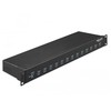 HUB USB 3.1 DELOCK 13-PORT AKTYWNY pramoninis 19" JUODA
