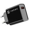 NATEC USB Charger Ribera USB-A 18W juodas