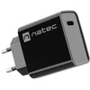 NATEC USB įkroviklis Ribera USB-C 20W Power Delivery juodas