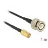 Delock antenos kabelis BNC kištukas > SMB kištukas RG-174 1 m