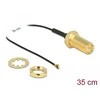 Delock Antenos kabelis RP-SMA lizdas, skirtas montuoti į MHF® 4 kištuką 0,81 35 cm