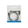 LANBERG CA-DPDP-10CC-0010-BK cable Ekranas Port M/M 1m 4K juodas