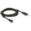 DeLOCK 83732, 5 m, Mini DisplayPort, HDMI, Kištukas, Kištukas, Auksinis