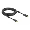 KABELIS DISPLAYPORT(M) V1.2->HDMI(M) 7M 4K 60HZ AKTYWNY JUODA DELOCK