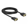 KABELIS DVI-A(M)(12+5)->VGA(M) 3M JUODA DELOCK