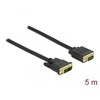 KABELIS DVI-A(M)(12+5)->VGA(M) 5M JUODA DELOCK