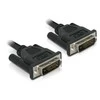 DELOCK DVI 24+1 cable 0.5m male / male