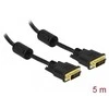 Delock Cable DVI 24+1 vyriškas > DVI 24+1 kišas 5 m juodas