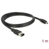 „FIREWIRE“ LAIDAS 1394A(M) 6 PIN->1394A(M) 4 PIN 1M DELOCK