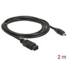 „FIREWIRE“ LAIDAS 1394B(M) 9 PIN->1394A(M) 4 PIN 2M DELOCK