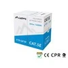 LANBERG LAN kabelis SFTP kat.5e 305m solid CU CPR fluke perduotas pilkas