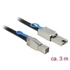 Delock FF 8643 - FFP 8088, 3m, Juodas (83735)