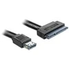 DELOCK Cable eSATAp > 22 pin SATA 2,5i / 3,5i 0,5m