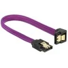 Delock Kabelis SATA III 6Gb/s 20cm kątowy (metalowe zatrzaski) Premium